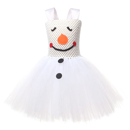 Twirl & Frost Snowman Dress Costume