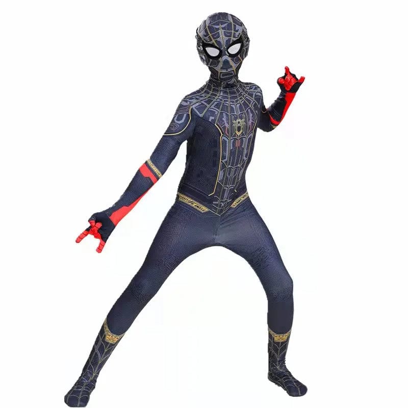 Spiderman Costume Kids Party Bodysuit