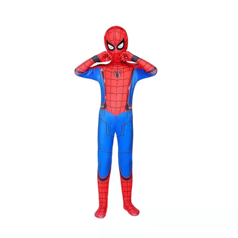 Spiderman Costume Kids Party Bodysuit