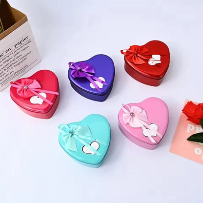 Heartfelt Rose Bear Tin Box Gift Set