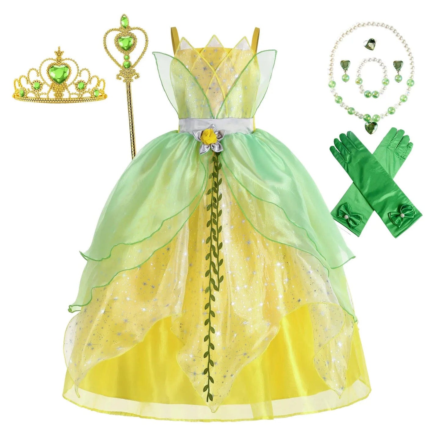 Princess Tiana Deluxe Party Dress