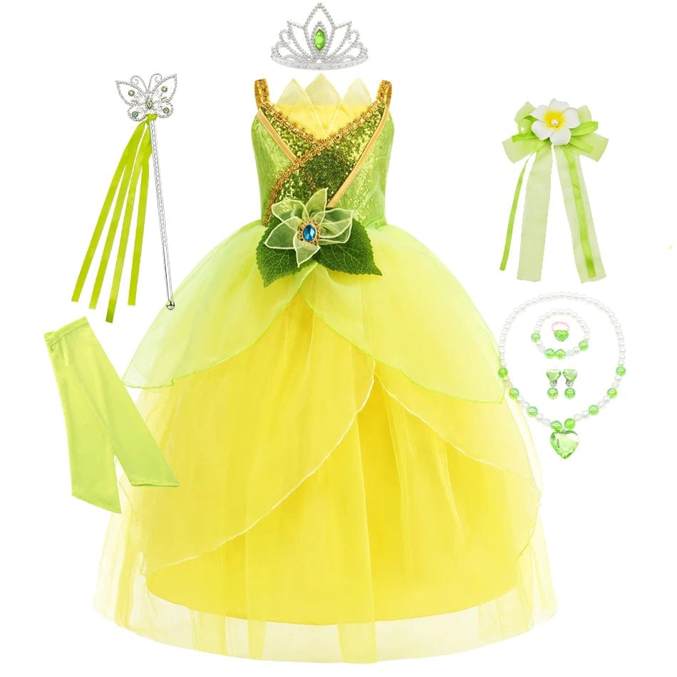 Princess Tiana Sparkle Ball Gown