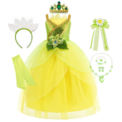 Princess Tiana Sparkle Ball Gown