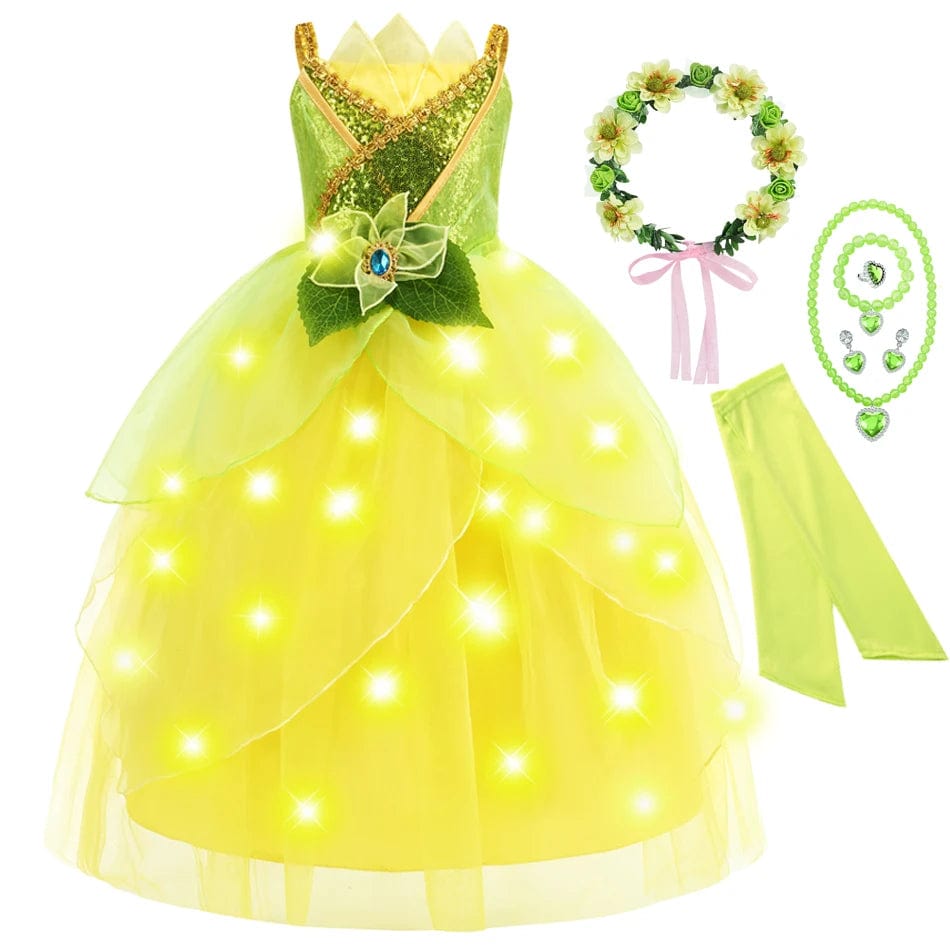 Princess Tiana Sparkle Ball Gown