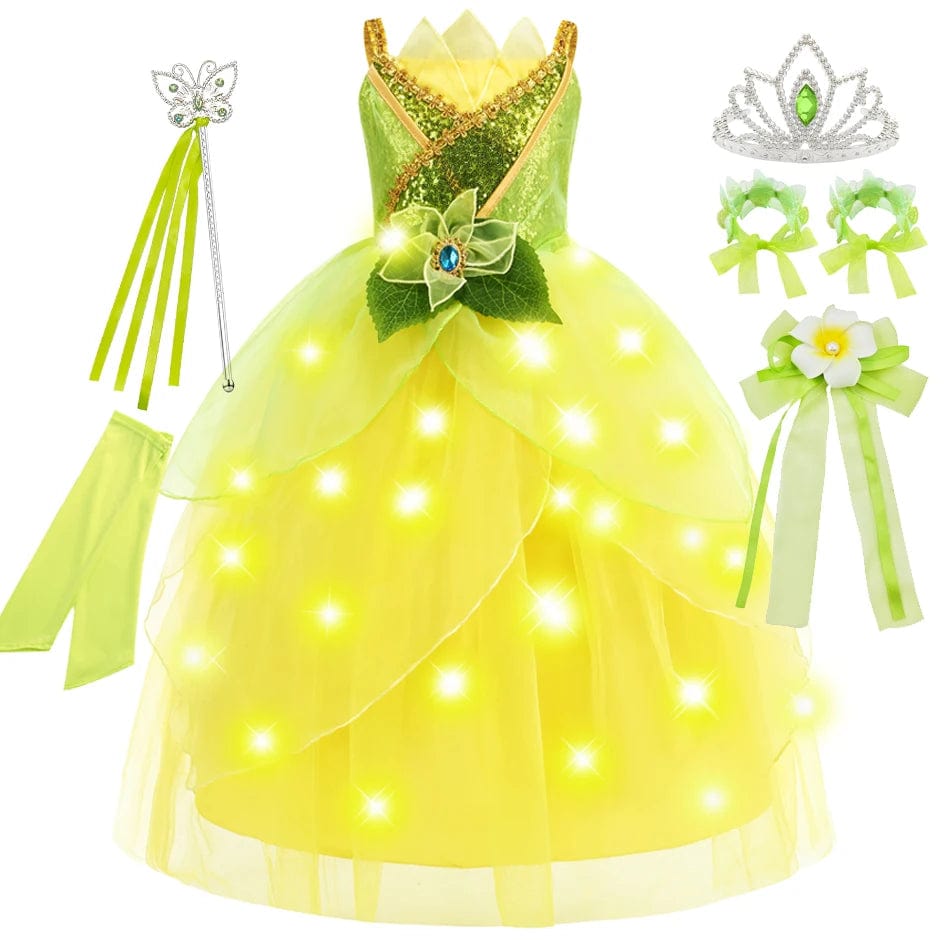 Princess Tiana Sparkle Ball Gown