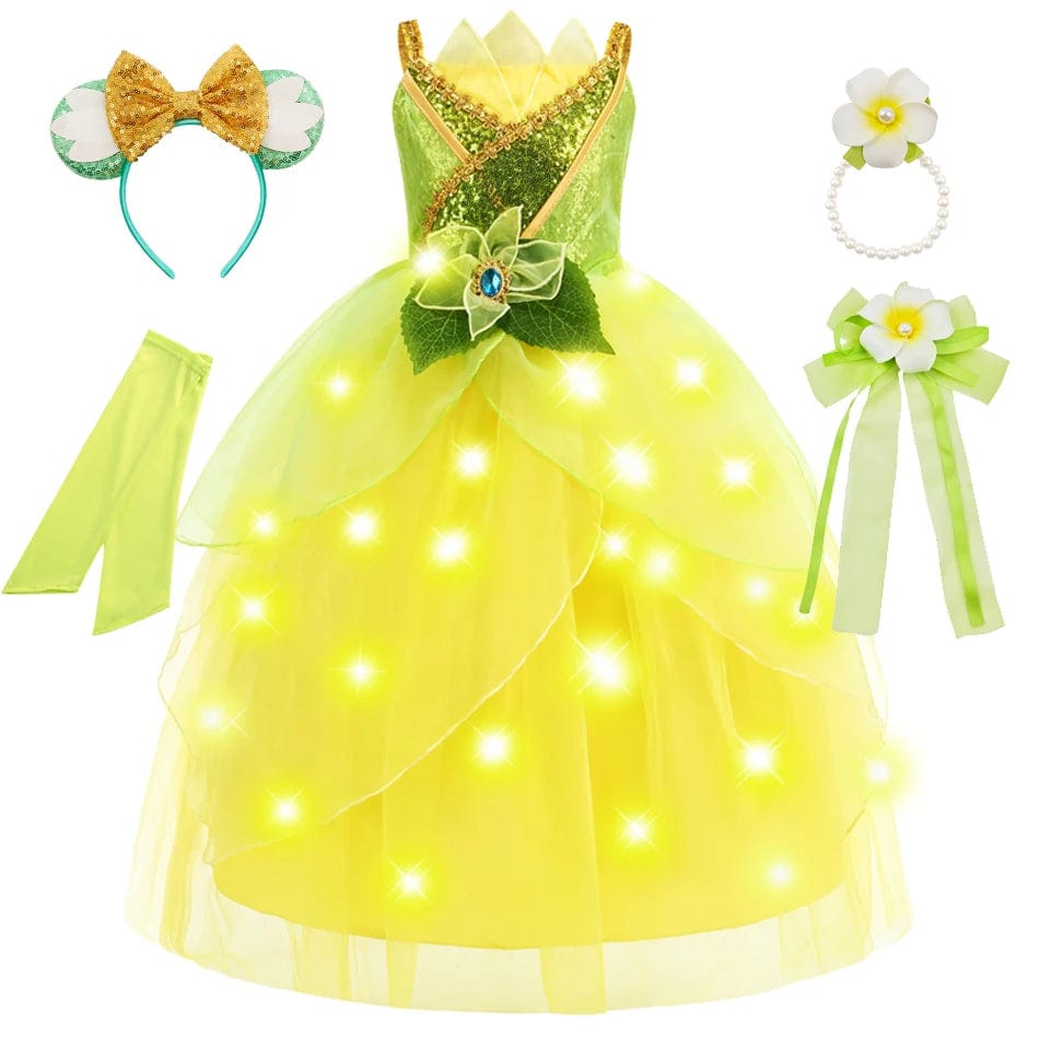 Princess Tiana Sparkle Ball Gown