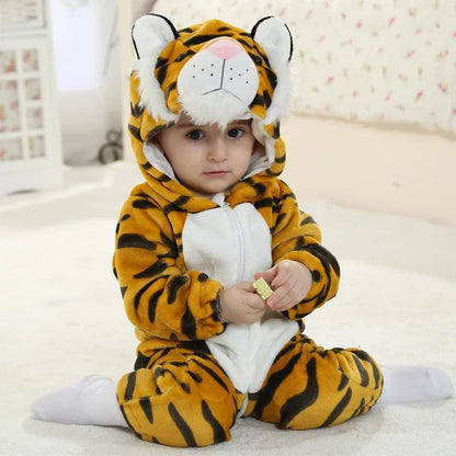 Fleece Cute Baby Snowsuit