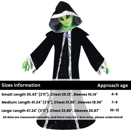 Alien Costume Kids Deep Space Lord