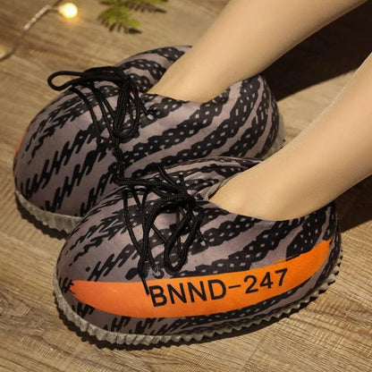 Unisex Warm Home Slippers - Winter Indoor Sneakers