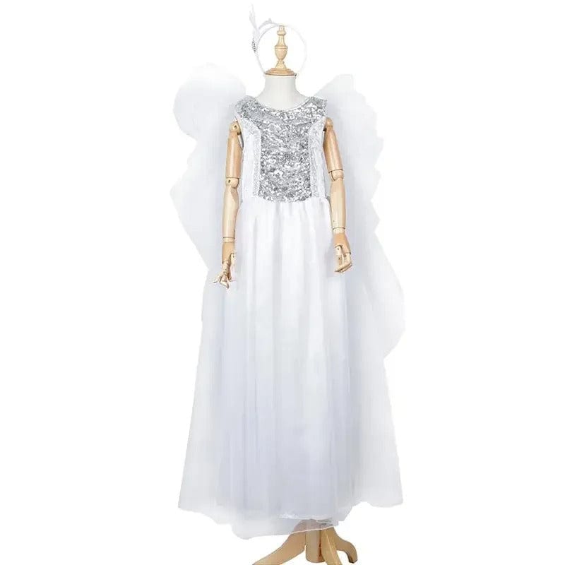 Angel Costume Kids White Halo Angel Set