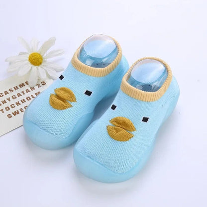CARTOONY™ – Cozy Non-Slip Shoe Socks for Babies