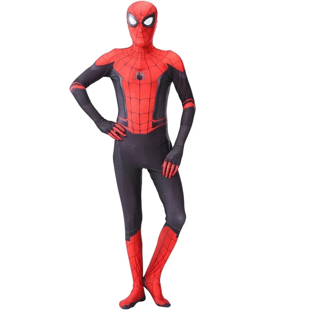 Spiderman Costume Kids Spiderman Superhero with Cloak